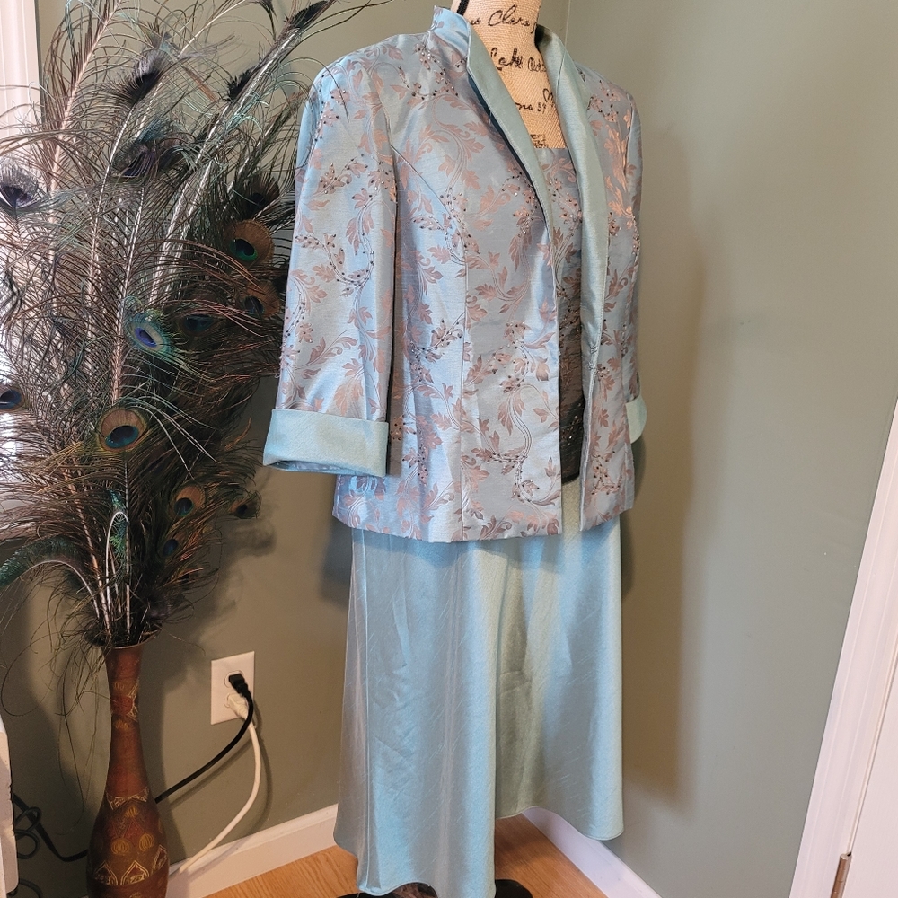 R&M Richards cocktail, special occasion 2 piece dress - Picture 5 of 16